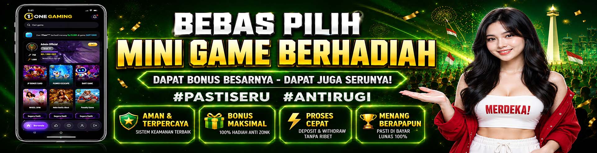 one gaming bonus